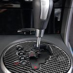 Auto Carbon Fiber Gear Panel Dekorativer Aufkleber für Mazda RX8 2004-2008, Linksantrieb – Bild 5