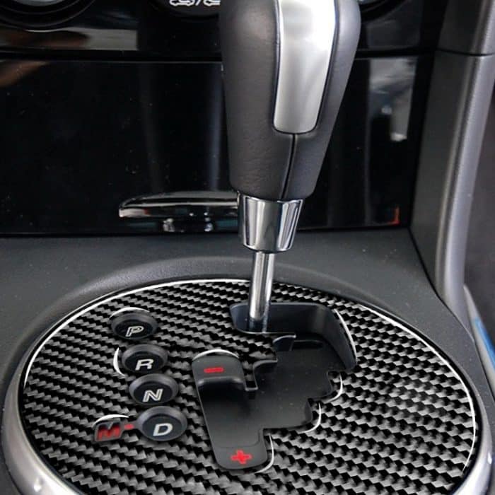 Auto Carbon Fiber Gear Panel Dekorativer Aufkleber für Mazda RX8 2004-2008, Linksantrieb – Bild 5