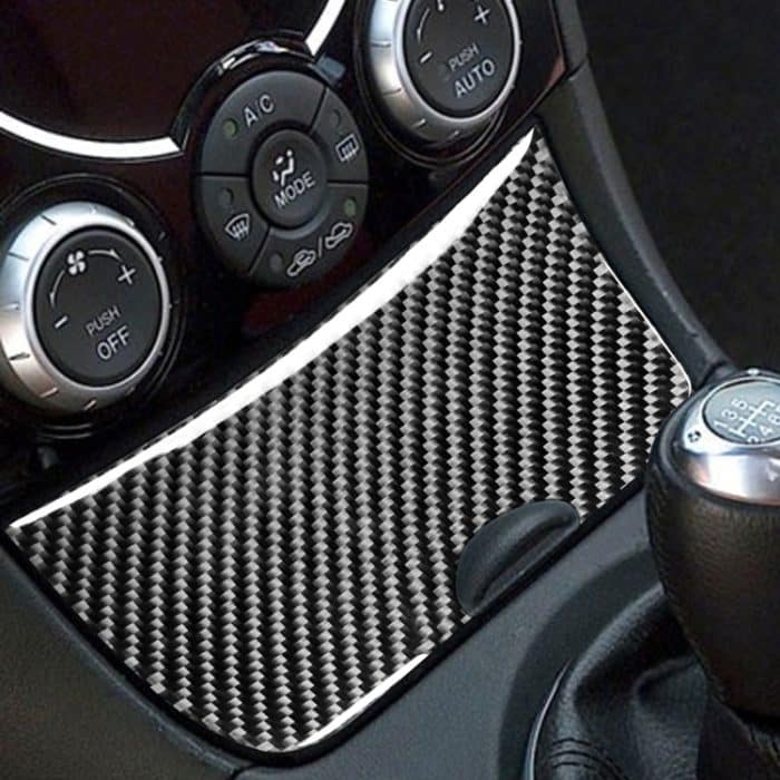 Auto Carbon Fiber Storage Box Panel dekorative Aufkleber für Mazda RX8 2004-2008, Links- und Rechtsantrieb Universal – Bild 6