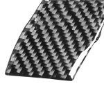 2 PCS Auto Carbon Lenkrad Dekorativer Aufkleber für Mazda RX8 2004-2008, Links- und Rechtsantrieb Universal – Bild 4