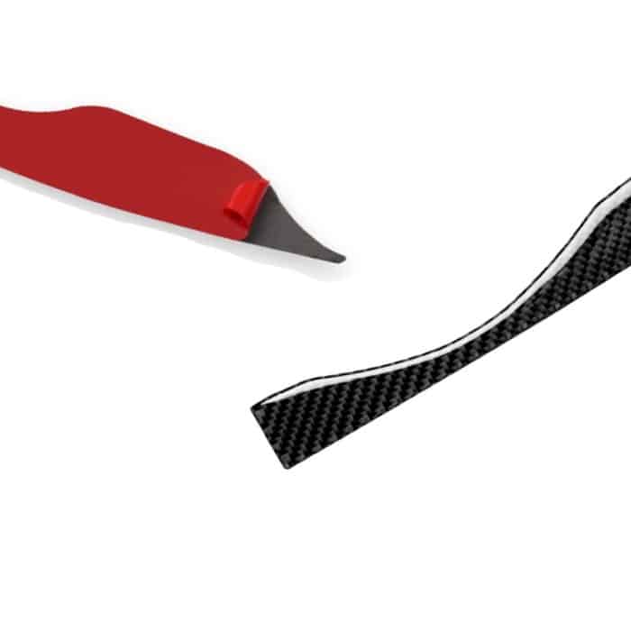 5 in 1 Auto Carbon Fiber Klimaanlage Einstellfeld Dekorativer Aufkleber für Nissan 370Z Z34 2009-, Links- und Rechtsantrieb Universal – Bild 4