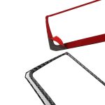 Auto Carbon Faser Multimedia Navigationstasten Panel dekorative Aufkleber für Nissan 370Z Z34 2009-, Links- und Rechtsantrieb Universal – Bild 4