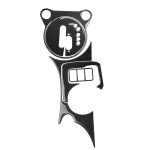 5 in 1 Auto Kohlefaser Getriebe Position Cup Holder Panel dekorative Aufkleber für Nissan 370Z Z34 2009-, Rechtsantrieb
