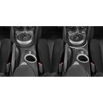 5 in 1 Auto Kohlefaser Getriebe Position Cup Holder Panel dekorative Aufkleber für Nissan 370Z Z34 2009-, Linksantrieb – Bild 6