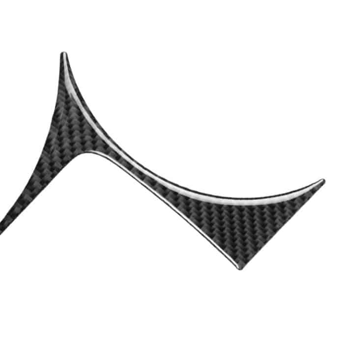 Auto Carbon Fiber Cup Holder Panel dekorative Aufkleber für Nissan 370Z Z34 2009-, Links- und Rechtsantrieb Universal – Bild 2