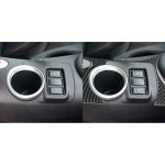 Auto Carbon Fiber Cup Holder Panel dekorative Aufkleber für Nissan 370Z Z34 2009-, Links- und Rechtsantrieb Universal – Bild 6