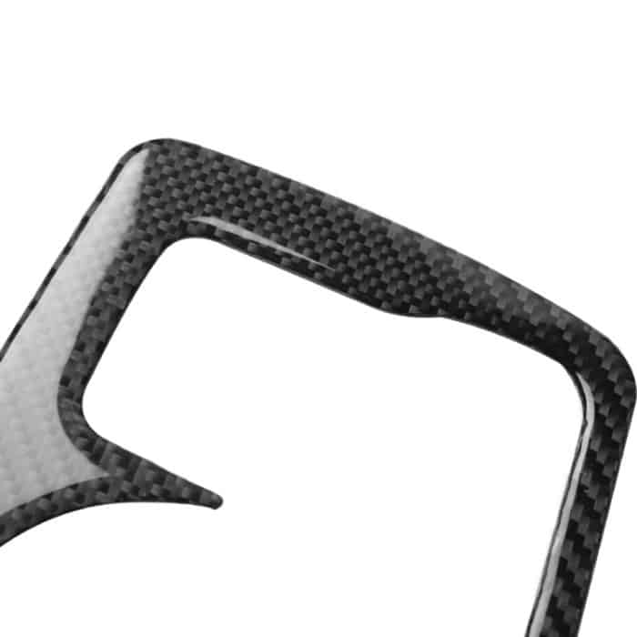 Auto Carbon Fiber Central Control Heizknopf Dekorativer Aufkleber für Nissan 370Z Z34 2009-, Links- und Rechtsantrieb Universal – Bild 3