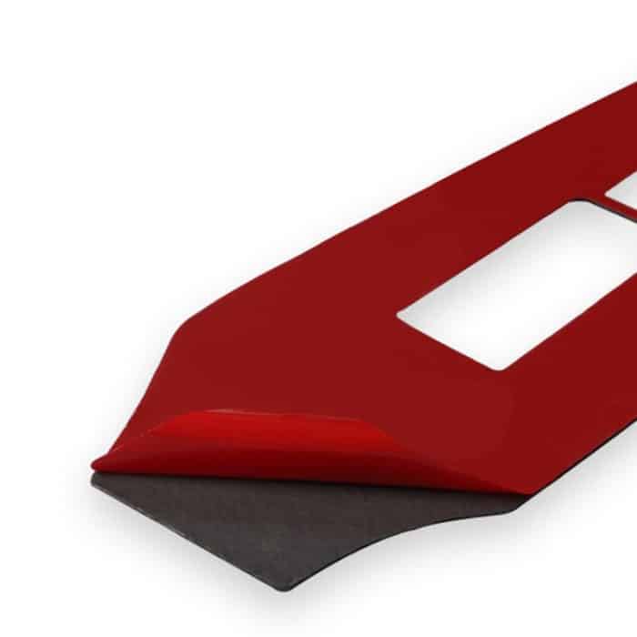 2 PCS Car Carbon Fiber Window Lift Panel Dekorativer Aufkleber für Nissan 370Z Z34 2009-, Rechtsantrieb Niedrig konfiguriert – Bild 4