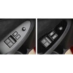 Auto Carbon Fiber Hauptantrieb Seitentür Lift Control Dekorativer Aufkleber für Nissan 370Z Z34 2009-, Linksantrieb Niedrig konfiguriert – Bild 6