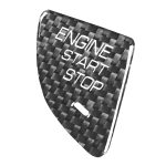 Auto-Carbon-Faser-Motor-Startknopf-dekorative Abdeckungsverkleidung für Cadillac ATS / ATS-L, For Cadillac ATS / ATS-L (Black), For Cadillac ATS / ATS-L (Red) – Bild 2