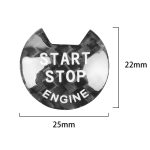 Auto-Carbon-Faser-Motor-Startknopf-dekorative Abdeckungsverkleidung für Nissan / Infiniti, For Nissan / Infiniti (Black), For Nissan / Infiniti (Red) – Bild 4