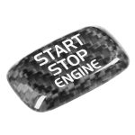 Auto-Carbon-Faser-Motor-Startknopf-dekorative Abdeckungsverkleidung für Volvo V40 2013–2019, For Volvo V40 2013-2019 (Black), For Volvo V40 2013-2019 (Red) – Bild 2