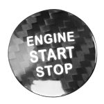 Auto-Carbon-Faser-Motor-Startknopf-dekorative Abdeckungsverkleidung für Lexus NX200, For Lexus NX200 (Black), For Lexus NX200 (Red)