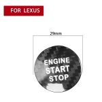 Auto-Carbon-Faser-Motor-Startknopf-dekorative Abdeckungsverkleidung für Lexus NX200, For Lexus NX200 (Black), For Lexus NX200 (Red) – Bild 4