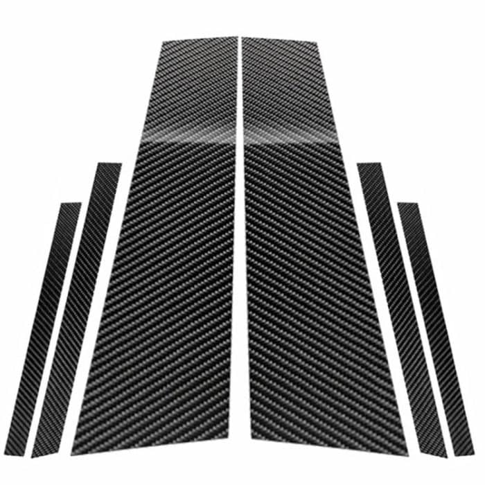 Auto Carbon Fiber B Säule Dekorative Aufkleber für BMW 5GT F07 2012-2017, links und rechts Antrieb universell – Bild 1