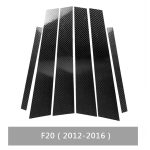Autokohle-Faser-B-Säule dekorativer Aufkleber für BMW F20 2012-2016, links und rechts Antrieb universell – Bild 2