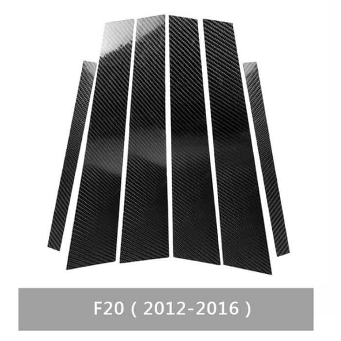Autokohle-Faser-B-Säule dekorativer Aufkleber für BMW F20 2012-2016, links und rechts Antrieb universell – Bild 2