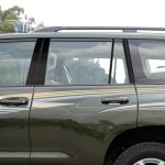 Auto Kohlenstofffaser Torpfahl Dekorativer Aufkleber für Toyota Land Cruiser Prado 2010-2018, links und rechts universell – Bild 5