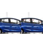 Auto Kohlefaser B-Säule dekorativer Aufkleber für Honda Fit 2014-2018, linke und rechte Antrieb universell – Bild 6
