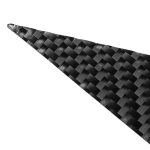 10 in 1 Auto Carbon Fiber Center Säule Dekorative Aufkleber für Audi Q7 / SQ7 4M 2016-2019, linke und rechte Antrieb universell – Bild 3