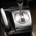5 in 1 Autokohle-Kohlenstofffaser Automatische Getriebe dekorativer Aufkleber für Honda Civic 8. Generation 2006-2011, linke Fahrt – Bild 5