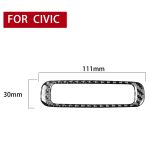 Auto Carbon Skylight Griff dekorativer Aufkleber für Honda Civic 8. Generation 2006-2011, linke und rechte Antrieb universell – Bild 2