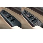4 in 1 auto kohlenstofffaser glas hubt panel dekorativer aufkleber für honda civic 8th generation 2006-2011, rechts fahren – Bild 6