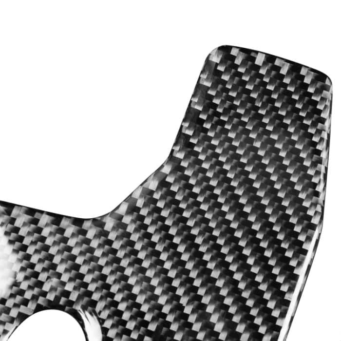 4 in 1 Autokohle-Kohlenstofffaser-Glashub-Panel dekorativer Aufkleber für Honda Civic 8. Generation 2006-2011, linke Fahrt – Bild 3