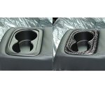 2 in 1 Autokohle-Kohlenstofffaser-Heckwasser-Becher-Halter-Panel-dekorativer Aufkleber für Honda Civic 8. Generation 2006-2011, linke und rechte Antrieb universell – Bild 5