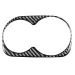 Auto Kohlenstofffaser hinten Wassertalerhalter Dekorativer Aufkleber für Honda Civic 8. Generation 2006-2011, links und rechts Antrieb Universal