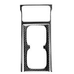 2 in 1 Autokohle-Kohlenstofffaser-Wasser-Becher-Halter-Panel-dekoratives Aufkleber für Honda Civic 8. Generation 2006-2011, links und rechts Antrieb universell