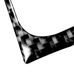 Auto Kohlenstofffaser-Wasser-Becher-Halter-Rahmen dekorativer Aufkleber für Honda Civic 8. Generation 2006-2011, links und rechts Antrieb universell – Bild 3