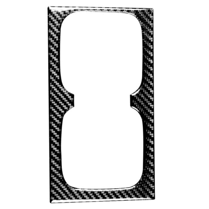 CRP8580.jpg Auto Kohlefaserwasser-Becher-Halter dekorativer Aufkleber für Honda Civic 8. Generation 2006-2011, links und rechts Antrieb universell – Bild 1