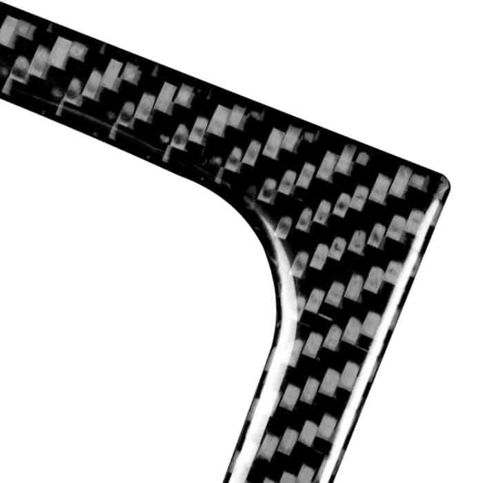 Auto Kohlefaserwasser-Becher-Halter dekorativer Aufkleber für Honda Civic 8. Generation 2006-2011, links und rechts Antrieb universell – Bild 3