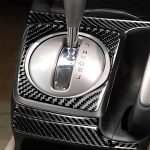 5 in 1 auto kohlenstofffaser manuelle gekleidete dekorative aufkleber für honda civic 8th generation 2006-2011, rechts fahren – Bild 5