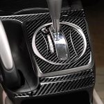 8 in 1 Auto Kohlefaser Automatisches Getriebe-Set dekorativer Aufkleber für Honda Civic 8. Generation 2006-2011, linke Fahrt – Bild 5