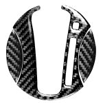 3 in 1 Auto Kohlenstofffaser Automatische Getriebe Dekorative Aufkleber für Honda Civic 8. Generation 2006-2011, Rechtsfahrt