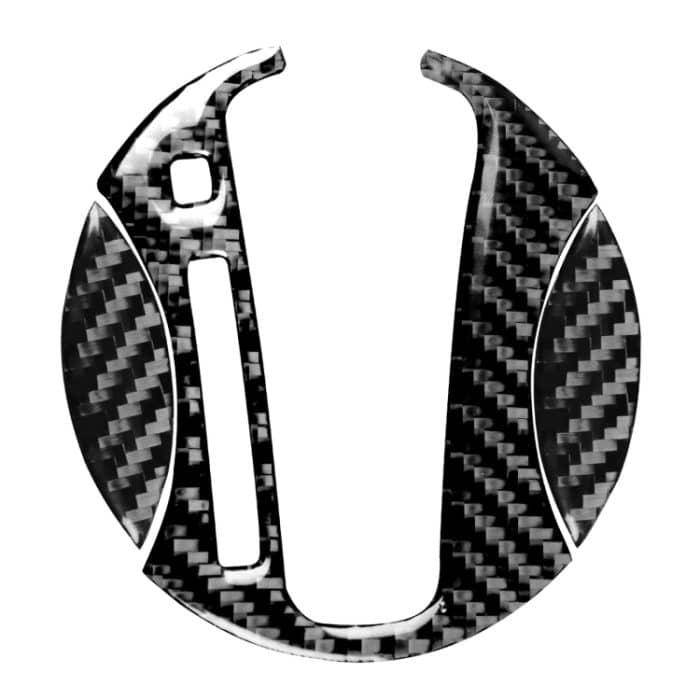 CRP8590.jpg 3 in 1 Autokohle-Kohlenstofffaser Automatikgetriebe dekorativer Aufkleber für Honda Civic 8. Generation 2006-2011, linke Fahrt – Bild 1