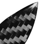 3 in 1 Autokohle-Kohlenstofffaser Automatikgetriebe dekorativer Aufkleber für Honda Civic 8. Generation 2006-2011, linke Fahrt – Bild 3