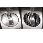 3 in 1 Autokohle-Kohlenstofffaser Automatikgetriebe dekorativer Aufkleber für Honda Civic 8. Generation 2006-2011, linke Fahrt – Bild 5