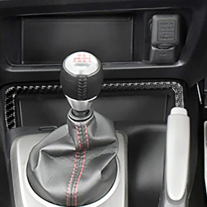 Auto Kohlefaser Kleiner Aufbewahrungskasten Dekorativer Aufkleber für Honda Civic 8. Generation 2006-2011, Rechtsfahrt – Bild 5
