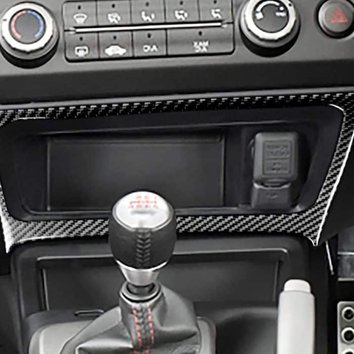 Auto Kohlefaser Großer Aufbewahrungsbox Dekorativer Aufkleber für Honda Civic 8. Generation 2006-2011, Rechtsfahrt – Bild 5