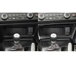 Auto Kohlefaser Großer Aufbewahrungsbox Dekorativer Aufkleber für Honda Civic 8. Generation 2006-2011, Rechtsfahrt – Bild 6