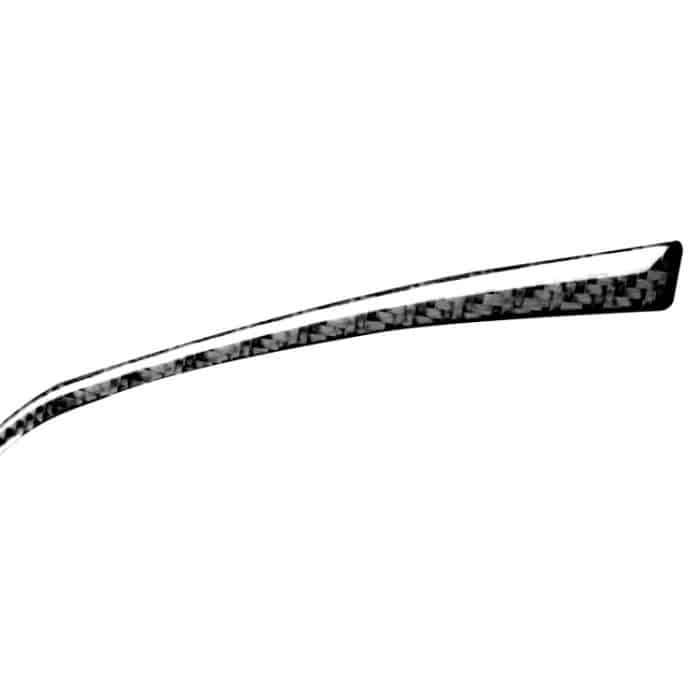 Auto Kohlefaser Oberer Teil des Tachometer-dekorativen Aufklebers für Honda Civic 8. Generation 2006-2011, links und rechts Antrieb universell – Bild 3