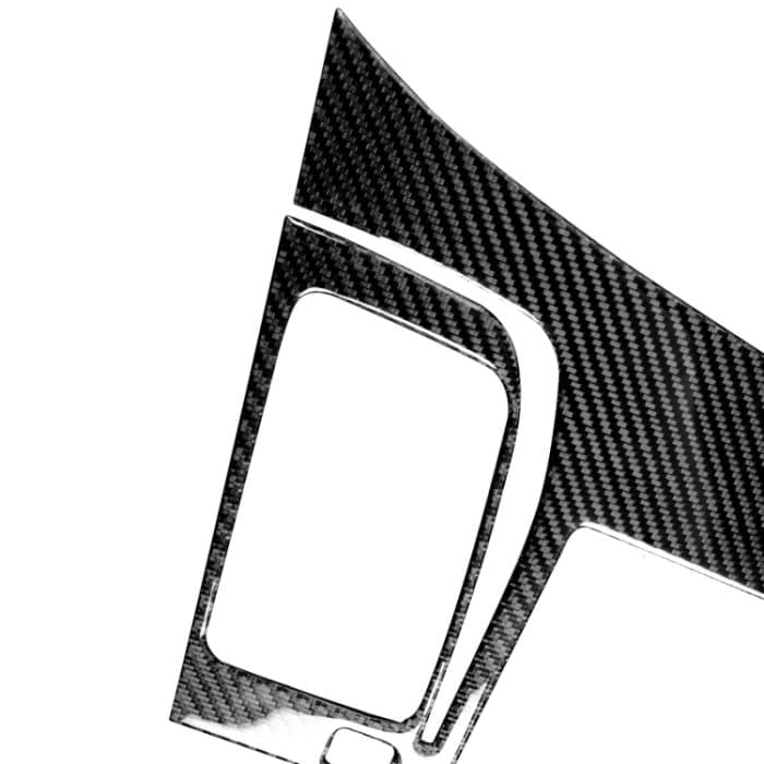 3 in 1 Auto Kohlefaser Zentralsteuerung Navigationsplatte Dekorativer Aufkleber für Honda Civic 8. Generation 2006-2011, linke Fahrt – Bild 3