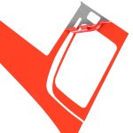 3 in 1 Auto Kohlefaser Zentralsteuerung Navigationsplatte Dekorativer Aufkleber für Honda Civic 8. Generation 2006-2011, linke Fahrt – Bild 4