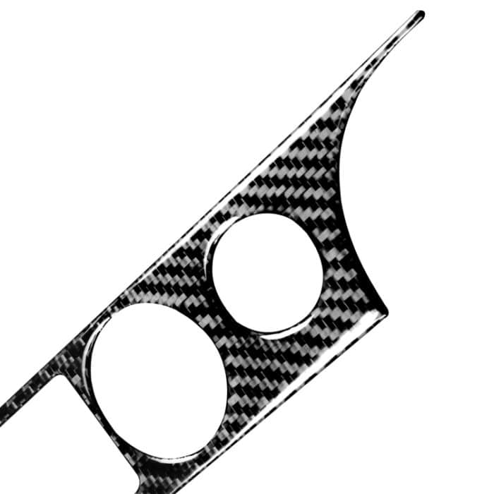 2 in 1 Auto Kohlefaserklimaanlage Button Panel dekorativer Aufkleber für Honda Civic 8. Generation 2006-2011, linke Fahrt – Bild 3