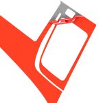 Auto Kohlefaser Navigationsplatte Dekorativer Aufkleber für Honda Civic 8. Generation 2006-2011, Rechtsfahrt – Bild 4