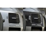 Auto Kohlenstofffaser-Fahrer-Sitz links lüfter Air-Outlet-Panel dekorativer Aufkleber für Honda Civic 8. Generation 2006-2011, Rechtsfahrt – Bild 6