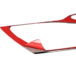 4 in 1 Auto Kohlenstofffaserzahnradrahmen Panel Dekorativer Aufkleber für Alfa Romeo Giulia 2017-2019, Linke Fahrt – Bild 4